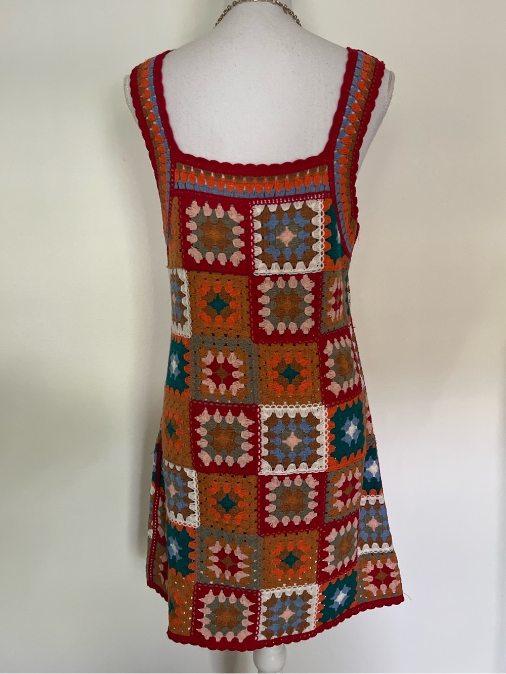 New In Crochet Multi-Color Dress - Picture 4 of 5